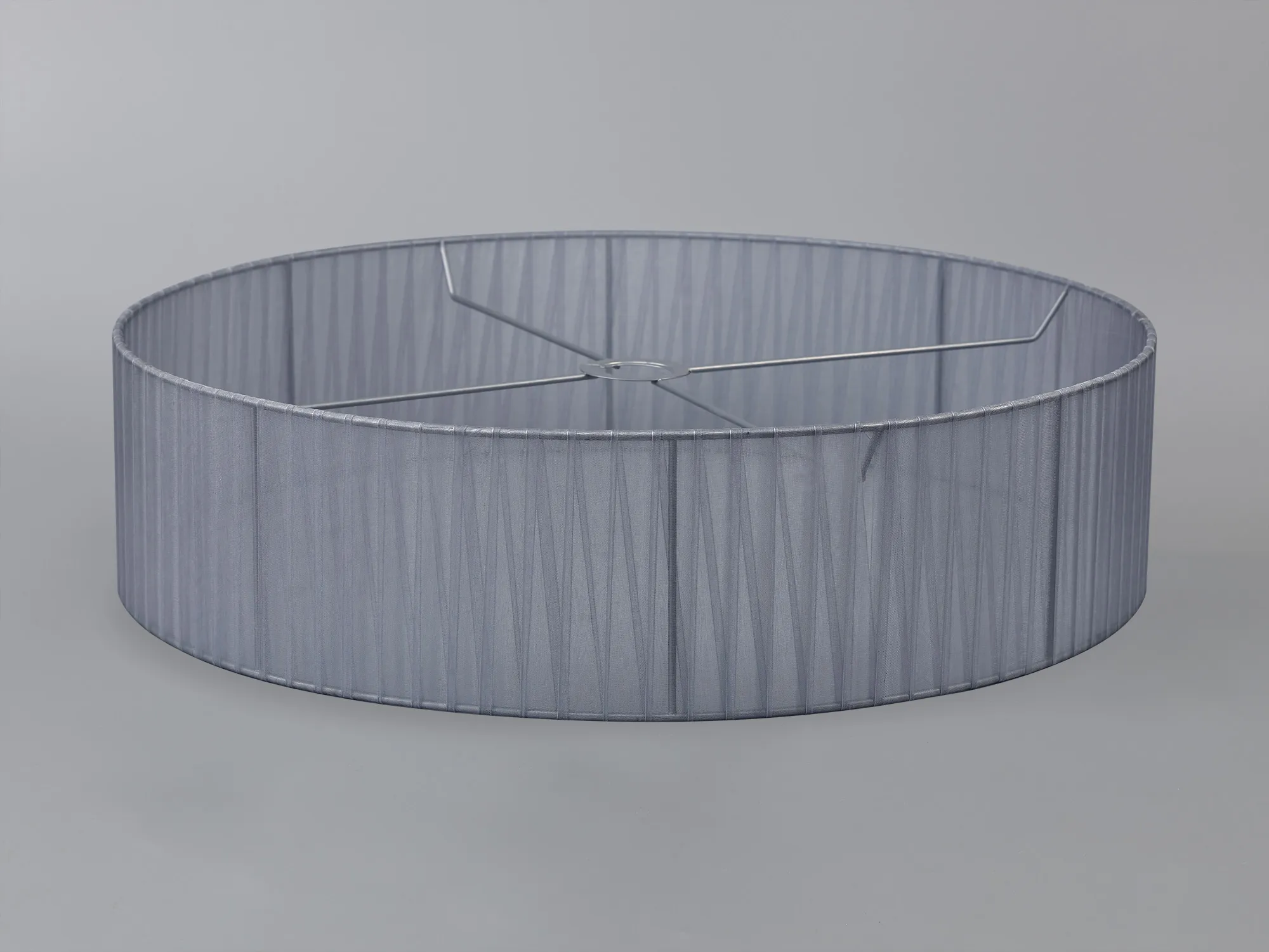 Serena 60cm Organza Fabric Shade Grey D0613  Deco Serena